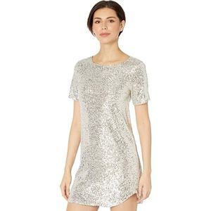 Sequin Shift Dress